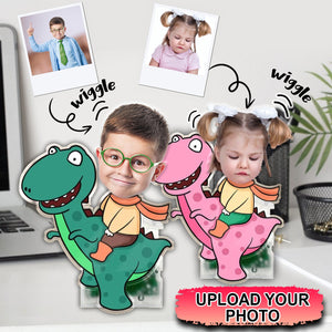 Custom Face Cute Cartoon Character Funny Gift For Kid Personalized Acrylic Wiggle Stand