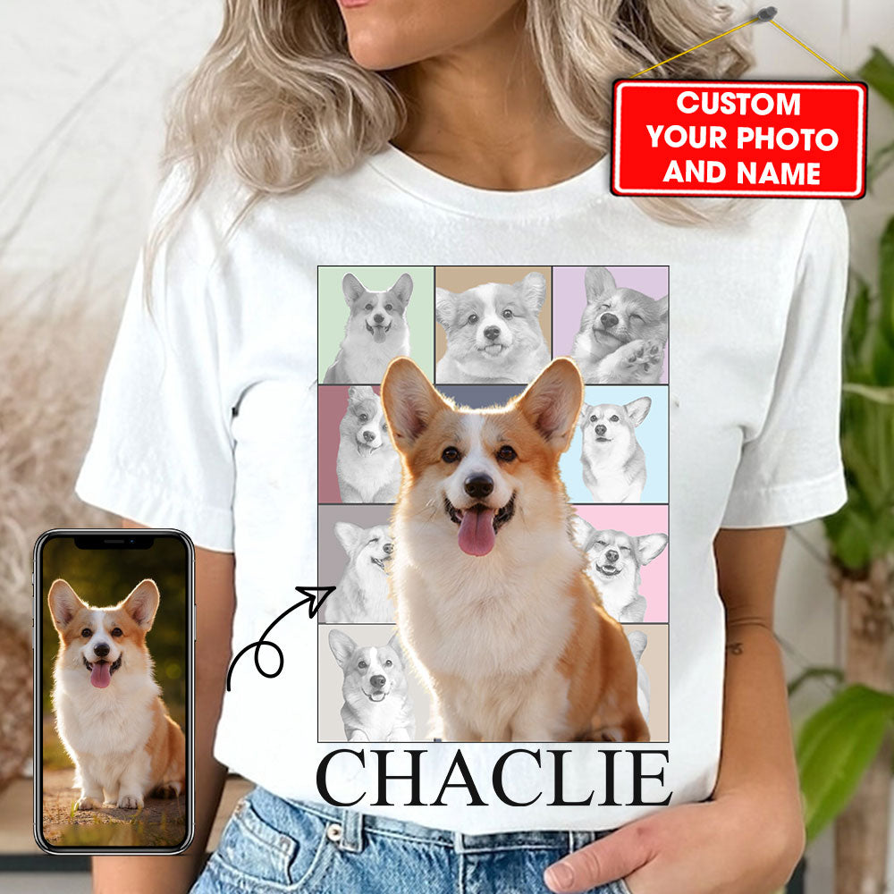 Custom Pet Photo And Name - Personalized Sweatshirt - Gift For Pet Lover