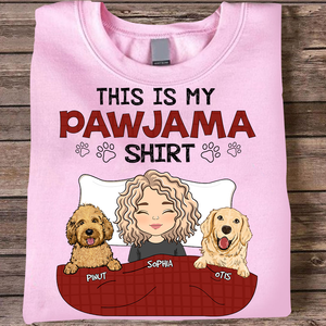 This My Pawjama Shirt - Custom Appearance And Name - Personalized T-Shirt