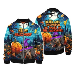 Happy Hallowoof - Never Mind The Witch Be Aware Of Pet - Personalized Halloween 3D Shirt, Halloween Gift