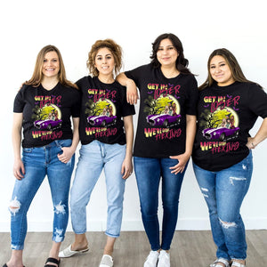 Get In Loser - Custom Appearance And Name - Personalized T-Shirt - Halloween Besties Gift