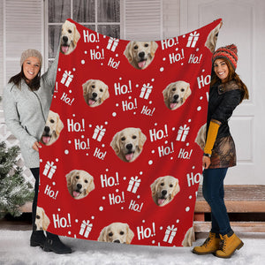 Pet Headcut, Custom Photo, Personalized Fleece Blanket - Gift For Pet Lover