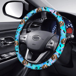 Custom Pet Photo - Personalized Steering Wheel Cover - Gift For Pet Lover