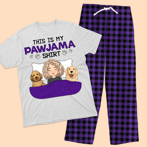 This My Pawjama Shirt - Custom Appearance And Name - Personalized Pajamas Pants