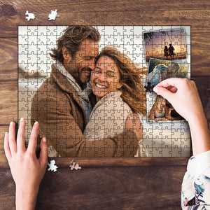 Custom Photo, Personalized Wooden Jigsaw Puzzles For Family, Friends