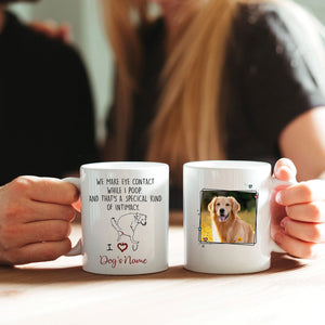 Personalized Cutie Puppy Photo Mug, Gift For Dog Lover