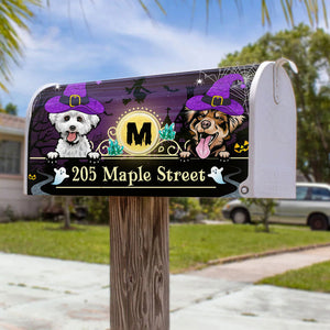 Personalized Pet Mailbox Cover, Custom Name Address, Gift For Dog Lover