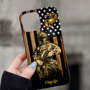 US Army - Custom Name - Personalized Phone Case, Gift For Veterans, Gift For Family