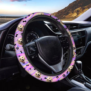 Custom Pet Photo - Personalized Steering Wheel Cover - Gift For Pet Lover