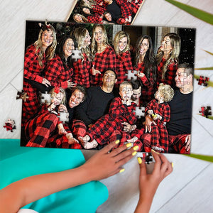 Custom Your Photo, Personalized Wooden Jigsaw Puzzles For Adults and Kids, Gift For Family, Gift For Friends