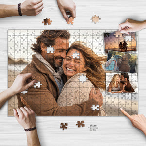 Custom Photo, Personalized Wooden Jigsaw Puzzles For Family, Friends