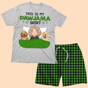 This My Pawjama Shirt - Custom Appearance And Name - Personalized Pajamas Shirt