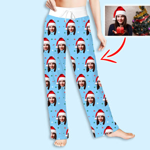 Custom Face Pants Ladie's Loose Pants Multiple Color Options Christmas Gifts