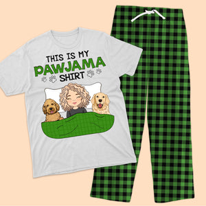 This My Pawjama Shirt - Custom Appearance And Name - Personalized Pajamas Shirt