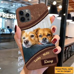 Pet Photo - Personalized Phone Case, Gift For Cat Lover, Gift For Dog Lover