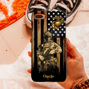 US Army - Custom Name - Personalized Phone Case, Gift For Veterans, Gift For Family