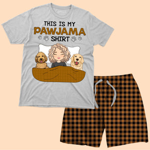 This My Pawjama Shirt - Custom Appearance And Name - Personalized Pajamas Pants