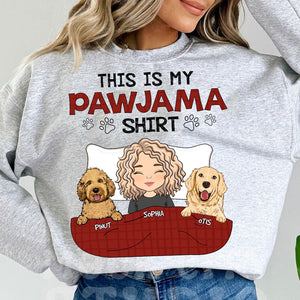 This My Pawjama Shirt - Custom Appearance And Name - Personalized Sweatshirt