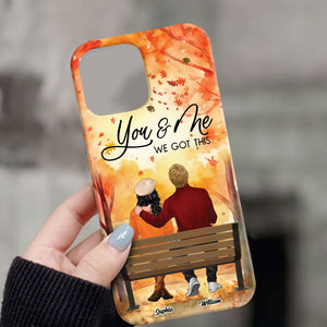 You And Me We Got This - Custom Appearance And Names - Personalized Phone Case - Gift For Couple