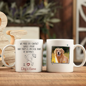 Personalized Cutie Puppy Photo Mug, Gift For Dog Lover