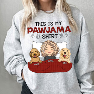 This My Pawjama Shirt - Custom Appearance And Name - Personalized Hoodie