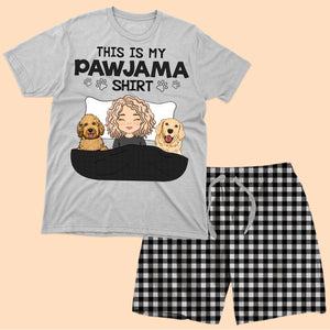 This My Pawjama Shirt - Custom Appearance And Name - Personalized Pajamas Shirt