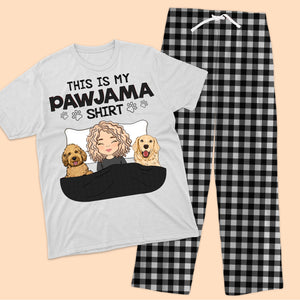 This My Pawjama Shirt - Custom Appearance And Name - Personalized Pajamas Shirt