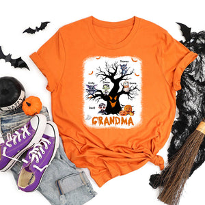 Halloween Tree - Custom Appearance & Name - Personalized T-Shirt - Halloween Family Gift