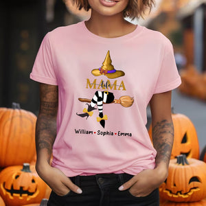 Halloween Design For Woman - Personalized T-Shirt - Gift For Family, Halloween Gift